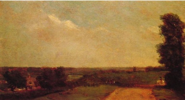 View at Dedham by John Constable